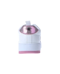 Bebe Little and Big Girls Court Low Top Rhinestones Sneaker