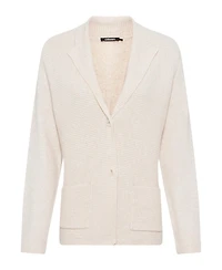 Olsen Women's Melange Rib Knit Button Cardigan