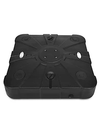 Skonyon 260 lbs Offset Patio Umbrella Base with Wheels Sand Water Filled
