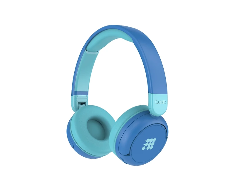 Cubitt Bluetooth Headphones for Kids, Wireless , with Premium Sound Quality, Built Microphone, 24 hours Playtime, Study Mode and Deep Bass, Aux Cor