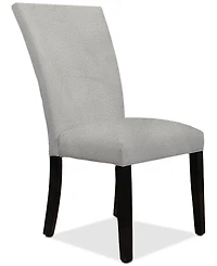 Kellet Grey Velvet Side Chair, Created for Macy's