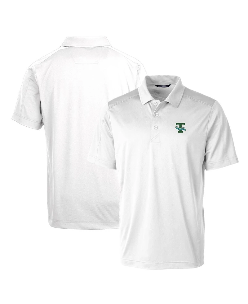Cutter & Buck Tulane Wave Primary Team Logo Prospect Textured Stretch Polo