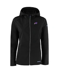 Cutter & Buck Women's Buffalo Bills Evoke Eco Softshell Full-Zip Hooded Jacket
