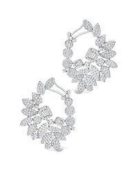 Sterling Forever Rosie Cubic Zirconia Drop Stud Earrings