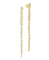 Sterling Forever Audrina Cubic Zirconia Drop Earrings
