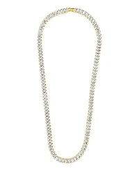 Sterling Forever Marisol Cubic Zirconia Tennis Necklace
