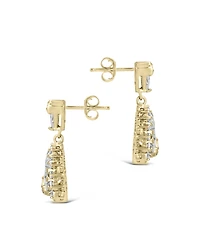 Sterling Forever Sienna Cubic Zirconia Statement Stud Earrings