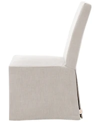 Abbyson Living 39" 2-Pc. Wood Mindy Sunbrella Slipcover Dining Chair