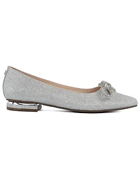 Jones New York Women's Quinnie Pointed Toe Embellished Dress Flats