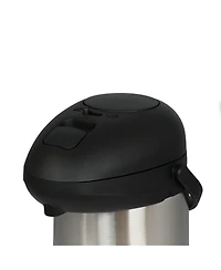 MegaChef 5 Quart Stainless Steel Vacuum Body Pump Cap Air Pot