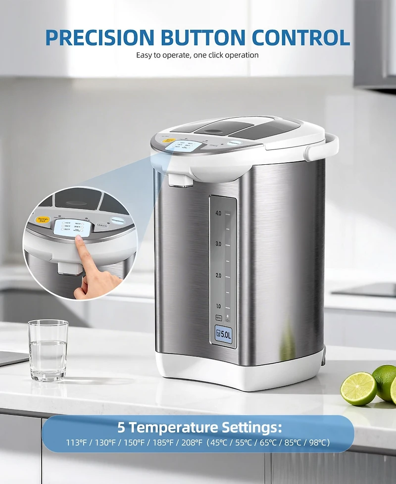 44 lbs Portable Countertop Ice Maker Machine with Scoop