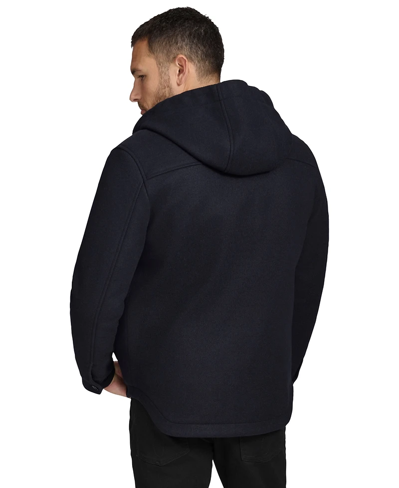 Calvin Klein Men's Hooded Shirt Jacket