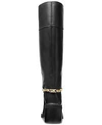 Michael Kors Women's Carlisle Chain-Detail Tall Boots