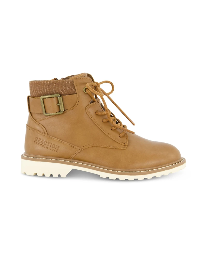 Kenneth Cole New York Little and Big Boys Pace Zamir Moto Boots