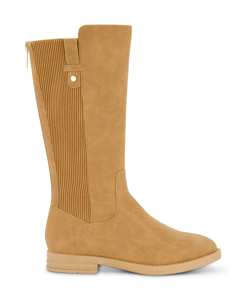 Kenneth Cole New York Little and Big Girls Kelly Stretch Riding Boots