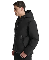 Dkny Men's Hooded Full-Zip Jacket