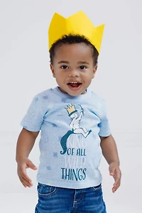 Where The Wild Things Are Toddler Boys Warner Bros. Max Cosplay T-Shirt and Crown