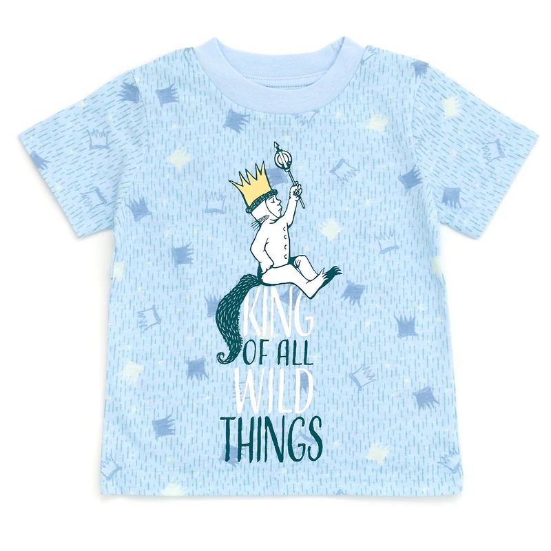 Where The Wild Things Are Toddler Boys Warner Bros. Max Cosplay T-Shirt and Crown