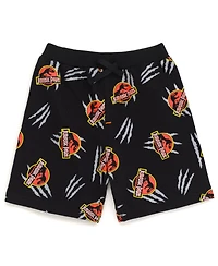 Jurassic World Boys T-Shirt and French Terry Shorts Outfit Set to