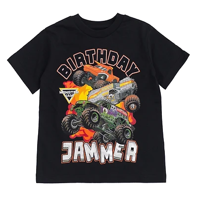 Monster Jam Boys Birthday T-Shirt