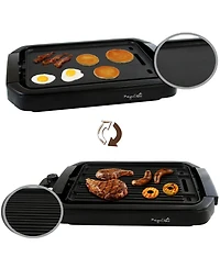 MegaChef Dual Surface Reversible Indoor Grill and Griddle