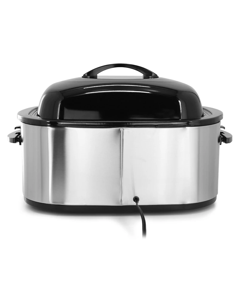 MegaChef 22 Quart Electric Roaster Oven with High Dome Self-Basting Lid