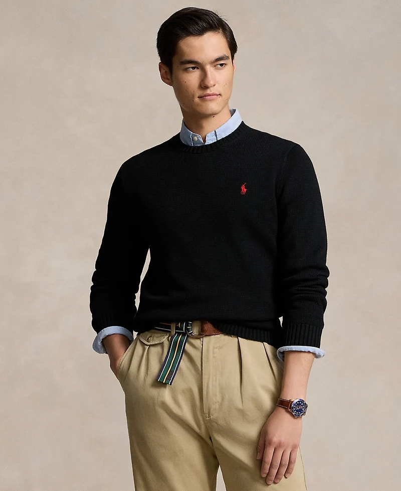 Polo Ralph Lauren Men's Cotton Crewneck Sweater