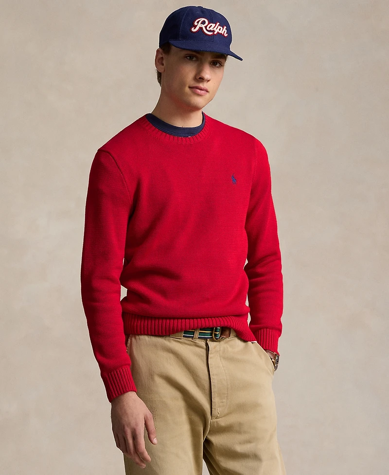 Polo Ralph Lauren Men's Cotton Crewneck Sweater