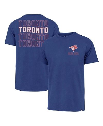 '47 Brand Men's Royal Toronto Blue Jays Hang Back Franklin T-Shirt