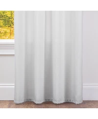 Chanasya Premium Beige Silky Velvet Textured Sheer Curtains