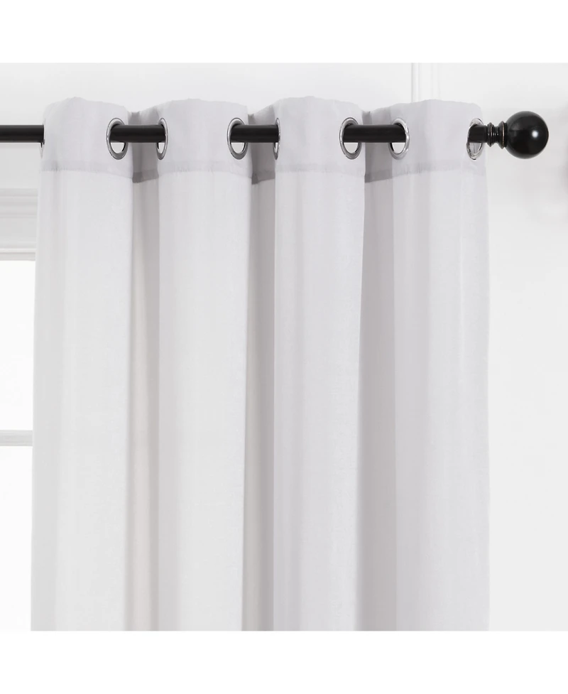 Chanasya Premium Beige Silky Velvet Textured Sheer Curtains