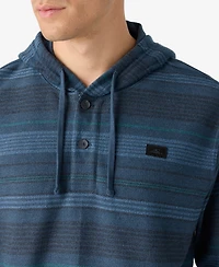 O'Neill Men's Bavaro Stripe Poncho Fleece Tops