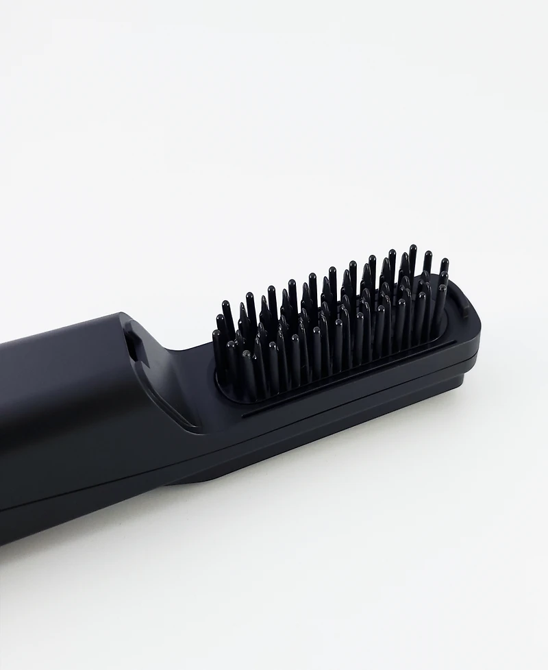 StyleCraft Professional Heat Stroke Rechargeable Cordless Beard and Styling Hot Hair Brush with Cool Touch Tips