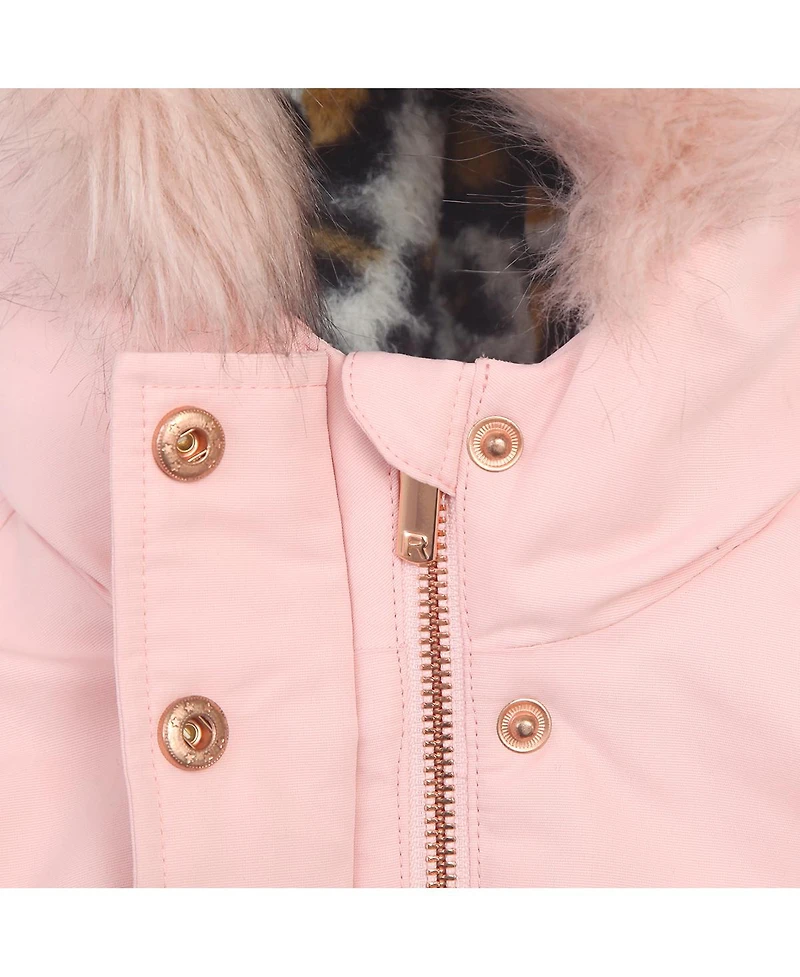 Rokka&Rolla Girls Parka Jacket with Insulated Hood