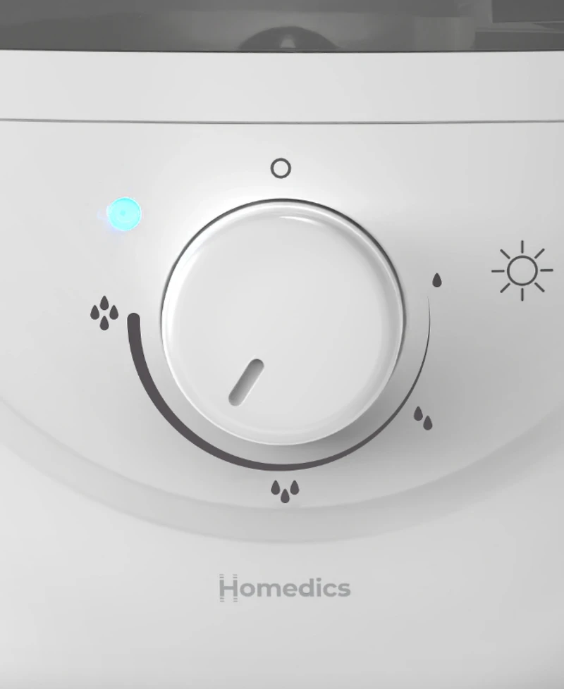 HoMedics 0.63-Gallon Ultrasonic Humidifier, CMTF32