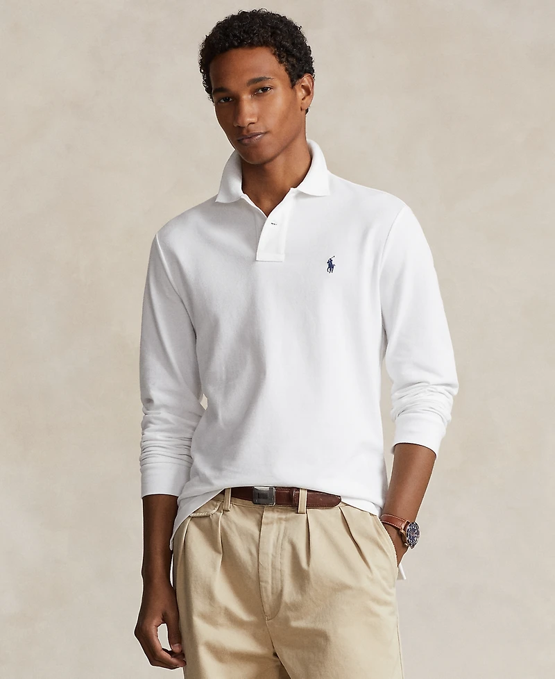 Polo Ralph Lauren Men's Classic Fit Long Sleeve Mesh