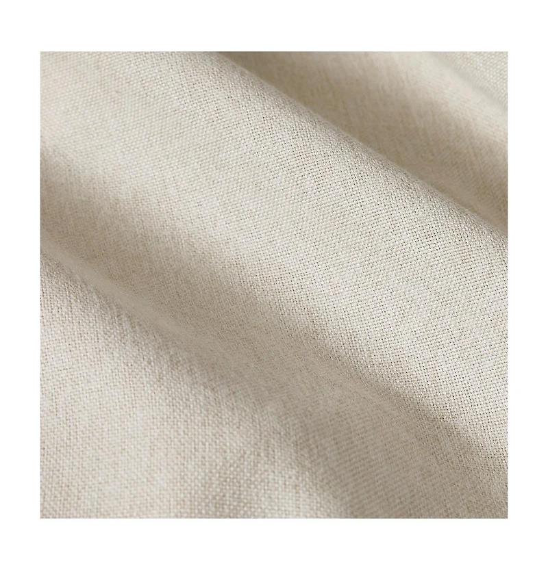 Madison Park Englewood Solid Piece Dyed Grommet Top Curtain Panel, 50"W x 84"L