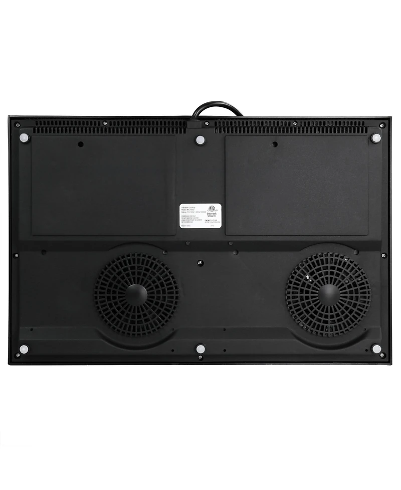 MegaChef 1400 Watt Dual Induction Cooktop