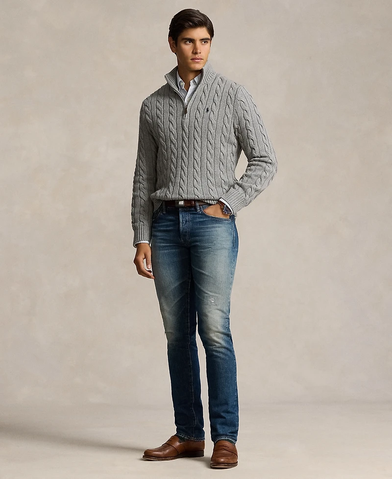 Polo Ralph Lauren Men's Cable-Knit Cotton Sweater