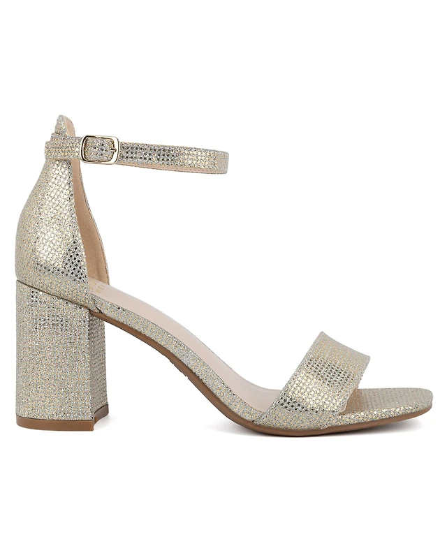 Block Heel Sandals In Macy's INC Macy's Black 1/2