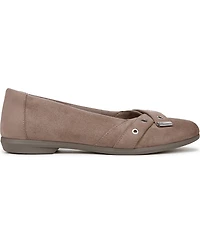 LifeStride Women's Kira Washable Round Toe Ballet Flats