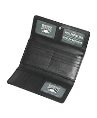Ladies Slim Leather Clutch Wallet