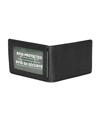 Roots Men's Men Leather Slimfold Wallet with Removable Passcase
