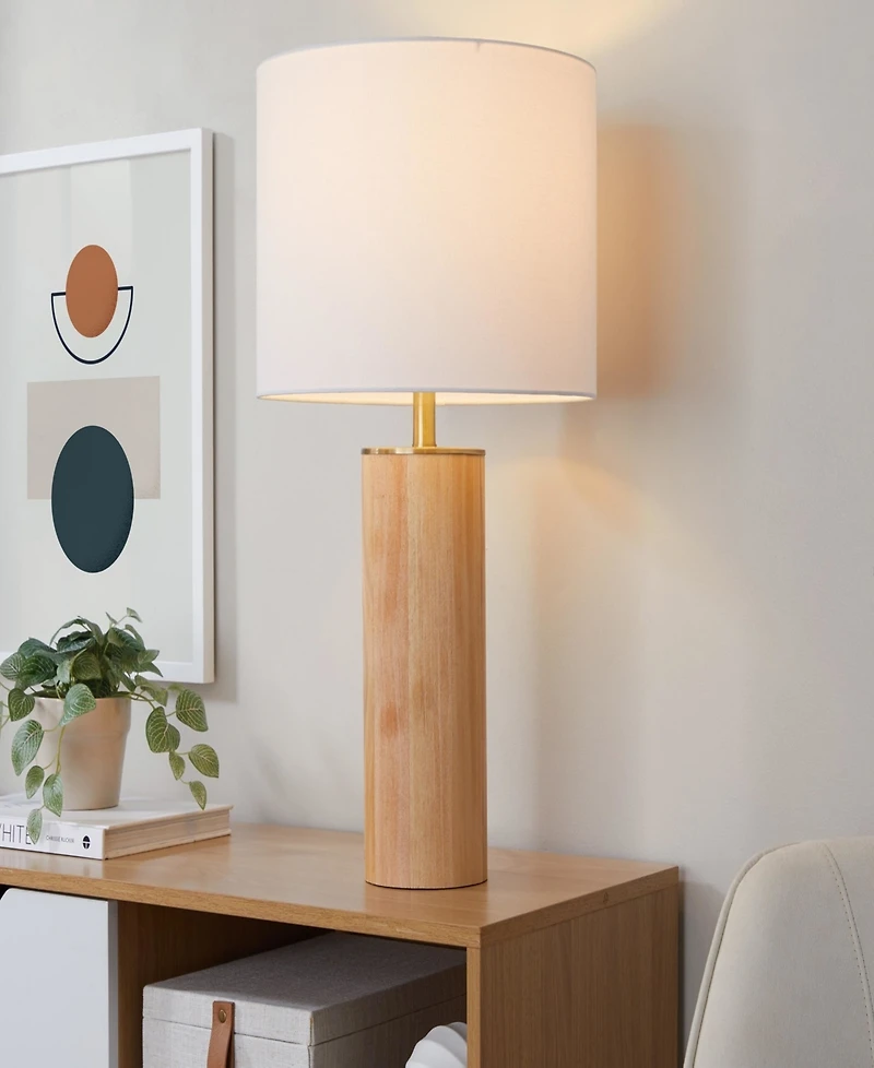 Lumisource 27" Ashwood Grandview Gallery Cylinder Table Lamp