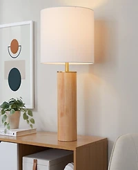Lumisource 27" Ashwood Grandview Gallery Cylinder Table Lamp