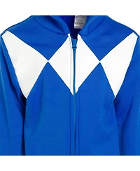 Power Rangers Blue Ranger Red Black Fleece Zip Up Hoodie Toddler| Child Boys