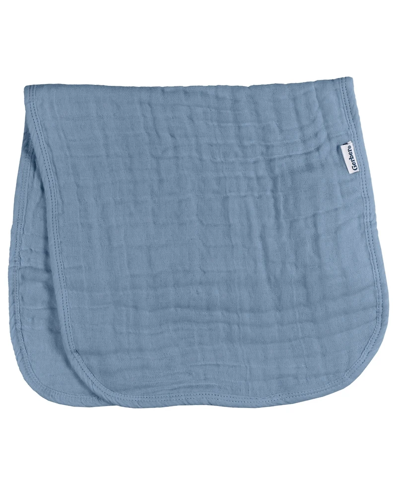 Gerber Baby Neutral Multi Browns Muslin Burpcloths - 6-Pack