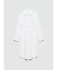 Mango Women's Bow Detail Long Shirt