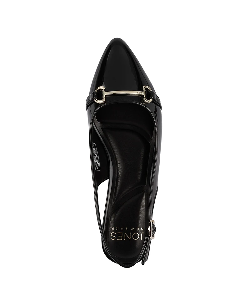 Jones New York Women's Quaden Pointed Toe Slingback Flats