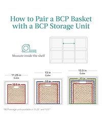 Best Choice Products 6-Cube Bookshelf, 13.5in Display Storage System, Organizer w/ Removable Back Panels